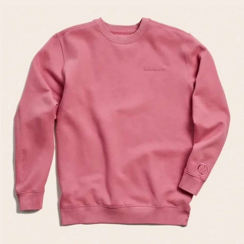 limited edition rare beauty crewneck